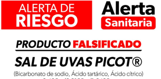 Alerta SSM sobre la falsificación del producto Sal de Uvas Picot