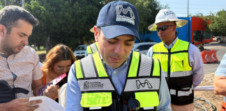 SCOP ya comenzó con la construcción del paso elevado en Policía y Tránsito