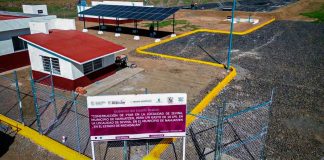 Rehabilitación de planta tratadora de aguas residuales de Sevina con un 90 % de avance