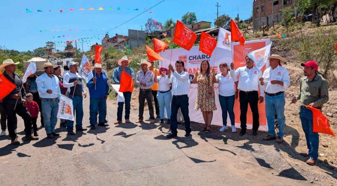 #Imágenes | Inicia la Rehabilitación de la Carpeta Asfáltica en la Localidad de Las Mesas, en el Municipio de Charo
