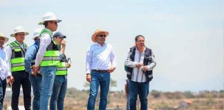 Obra vial que conectará las salidas Pátzcuaro y Quiroga en Morelia, con 43 % de avance: Bedolla