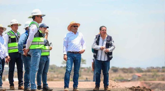 Obra vial que conectará las salidas Pátzcuaro y Quiroga en Morelia, con 43 % de avance: Bedolla