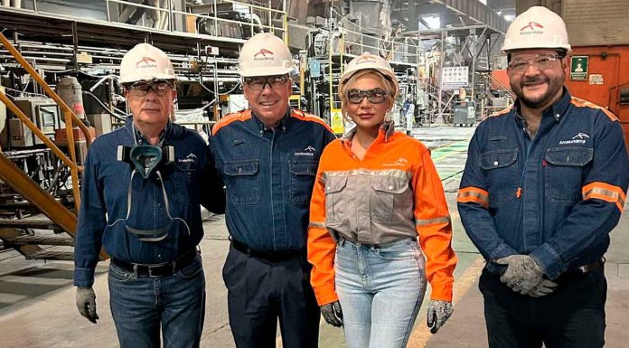 Entrega de Marca Certificadora #HechoEnMéxico y #MadeInMexico a ArcelorMittal, en Lázaro Cárdenas