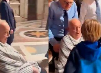 #Video | El Papa Francisco sorprende con una visita a la basílica de San Pedro en medio de su recuperación por neumonía bilateral