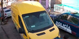 #Video | Patrulla municipal en Jalisco atropella a una perrita y se da a la fuga; todo quedó grabado en video