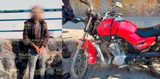 Policía Morelia recupera motocicleta con reporte de robo y detiene a presunto responsable