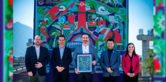 Monterrey presenta su póster oficial para la Copa Mundial 2026, obra del artista Mario Cortés “Cuemanche”