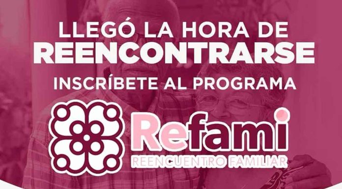 La presidenta Moni Valdez extiende la invitación para ser parte de REFAMI y poder reencontrarse con su familia