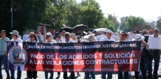 Las marchas de sindicatos y organizaciones en Morelia, dejan de lado la Reforma Universitaria