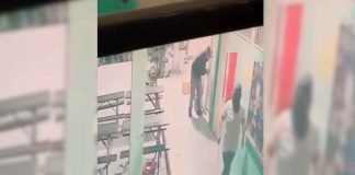 #Video | Pareja roba en escuela primaria de y arruina el festejo del Día del Niño