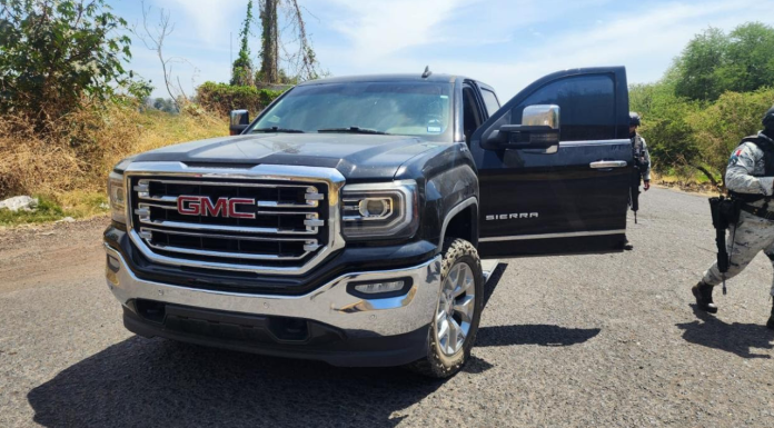 En acción operativa, recupera FGE en Michoacán un vehículo con reporte de robo cometido en Texas