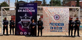#Imágenes | Llega “Prevención en Acción” de la Guardia Civil, a Erongarícuaro: SSP