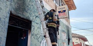 Se registra incendio en el “Bar Montecarlo” de Uruapan