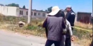 #Videos | Policía rescata a presunta ladrona de ser linchada #México