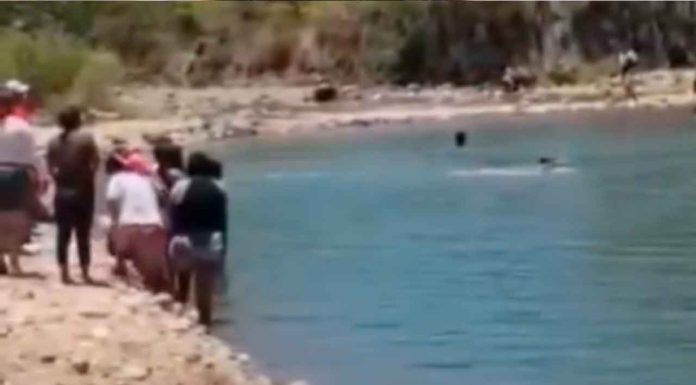 #Video | Joven fallece en trágico accidente al realizar clavado en el Río Grande #Honduras