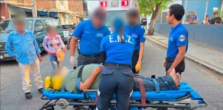 Motociclista atropella a adulto mayor que viajaba en una bicicleta