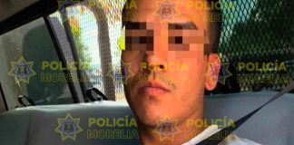 Policía Morelia detiene a una persona por presunto allanamiento en Lomas del Mayoral