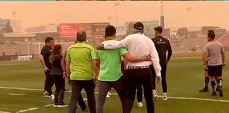 #Video | Tormenta de arena retrasa el partido Juárez vs. Pumas en el Play-In de la Liga MX