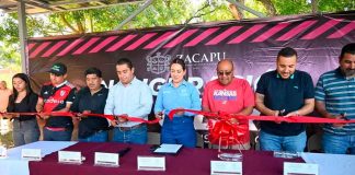 Inaugura Mónica Valdez Pulido paneles solares en Zacapu