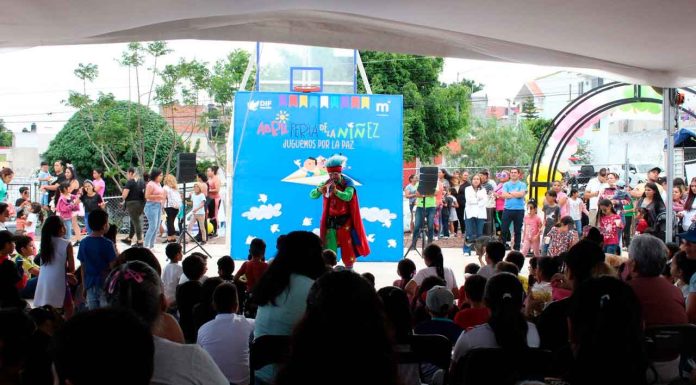 DIF Morelia sigue llevando alegría a colonias con la Feria de la Niñez “Juguemos por la Paz”