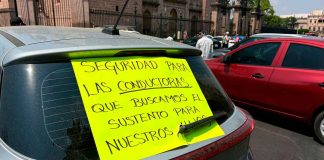 Exigen choferes de Uber mayor seguridad en el estado