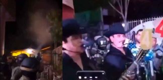 #Video | Los Alegres del Barranco alborotan la red con video de presentación privada para sicarios del CJNG