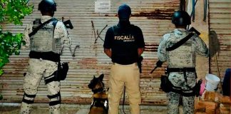 En Cuitzeo, Fiscalía General incauta 200 dosis de narcótico y asegura un bar