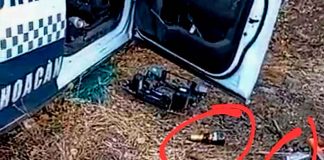 Accidente de patrulla de la GC deja 4 oficiales heridos; hallan envases de bebidas alcohólicas en la escena