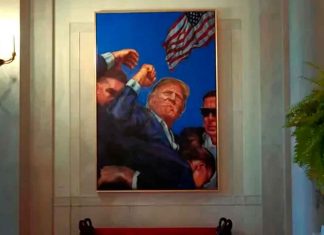 #VIDEO | Casa Blanca quita retrato de Obama y pone cuadro de atentado contra Trump