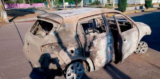 Chofer de taxi de aplicación es asesinado en Álvaro Obregón; los homicidas le queman su vehículo
