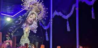 Ante la Virgen de la Soledad, Arzobispo de Morelia reza por madres buscadoras, seguridad, vicios y sociedad en general