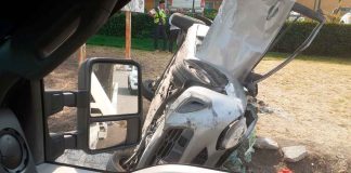 #VIDEO | Auto vuelca en la Morelia-Salamanca