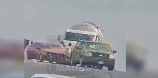 #VIDEO | #EnMéxico: Se detiene en pleno libramiento y provoca carambola