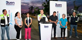 #Imágenes | Zamora refuerza la infraestructura urbana