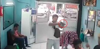 #Video |Barbero en Ecuador escapa de la muerte: Arma de sicario falla en intento de asesinato