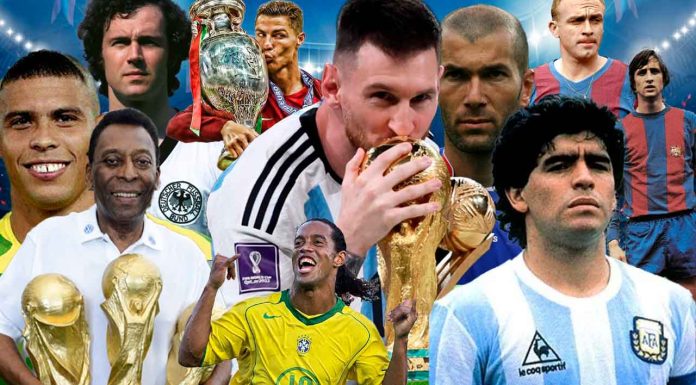Según la IFFHS este es el TOP 10 de los mejores futbolistas de la historia