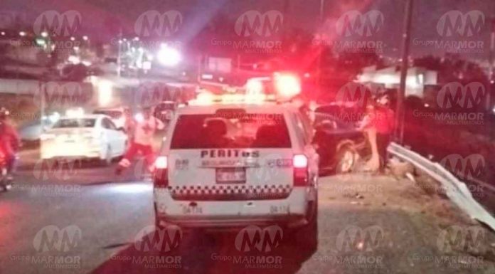 Se registran 2 accidentes vehiculares en distintos puntos de Morelia; hay 2 heridos