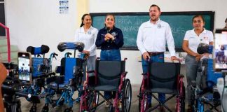 DIF de Jiquilpan entrega de aparatos funcionales a niños y niñas