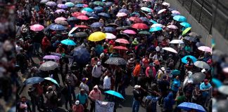 #VIDEO || Protestas de la CNTE en el AICM