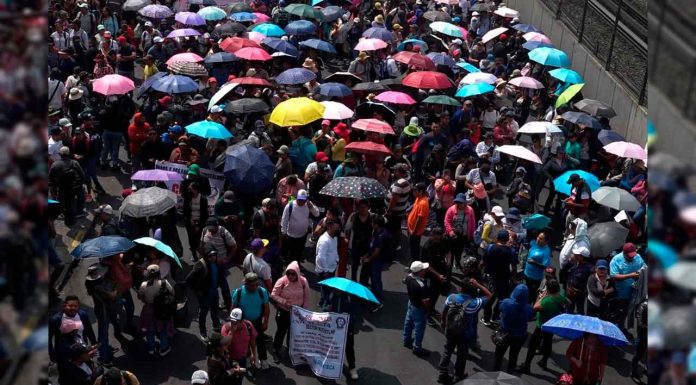 #VIDEO || Protestas de la CNTE en el AICM