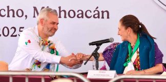 Agradece Bedolla a Sheinbaum impulso para que Michoacán sea motor del desarrollo del Pacífico