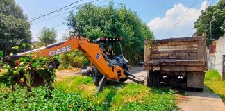 Gobierno de Morelia mantiene acciones para la limpieza de drenes y arroyos