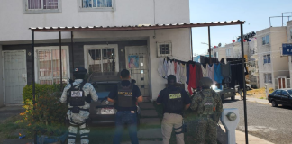 Realizan cateo en fraccionamiento Jardín de la Montaña en Morelia y aseguran 300 dosis de narcótico