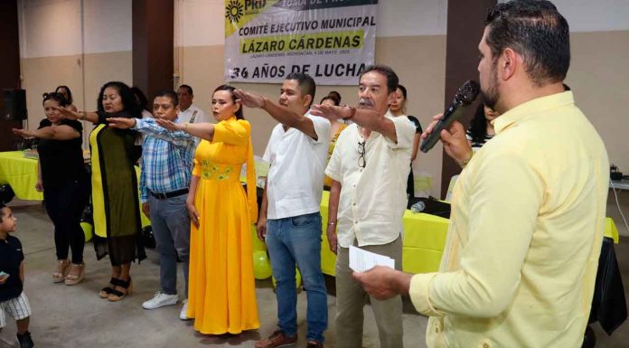 Arrancan en Lázaro Cárdenas actividades conmemorativas por los 36 años del PRD