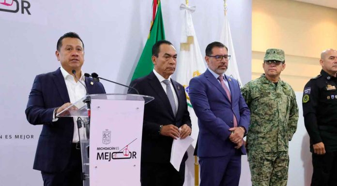 Michoacán fuera de las 7 entidades con mayor incidencia de homicidio doloso, registran solo 110 casos durante abril