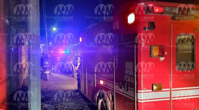 Hombre es baleado en la colonia La Peña, al poniente de Uruapan