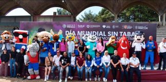 Celeste Ascencio invitó a jóvenes a vivir sin tabaco