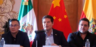 Confirma Alfonso Martínez, gira de comitiva china a Morelia y Lázaro Cárdenas