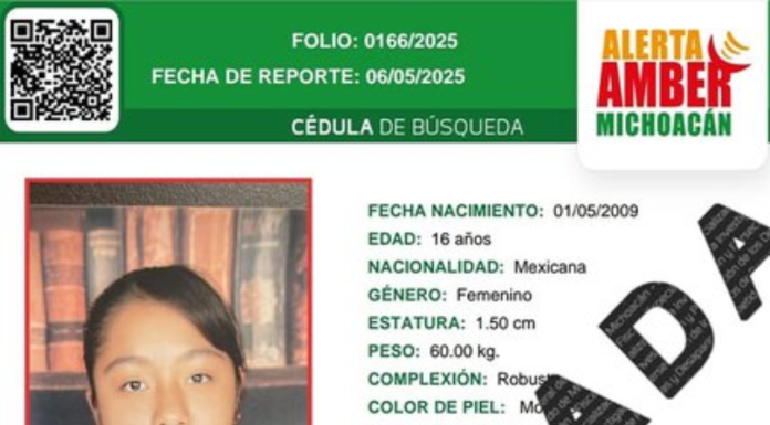 Adolescente de 16 años es localizada sana y salva en La Piedad