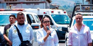 Fortalece Yohana Mendoza protección civil de ario con la entrega de nuevas unidades para atender emergencias